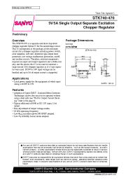 Datasheet STK740-490 manufacturer Sanyo